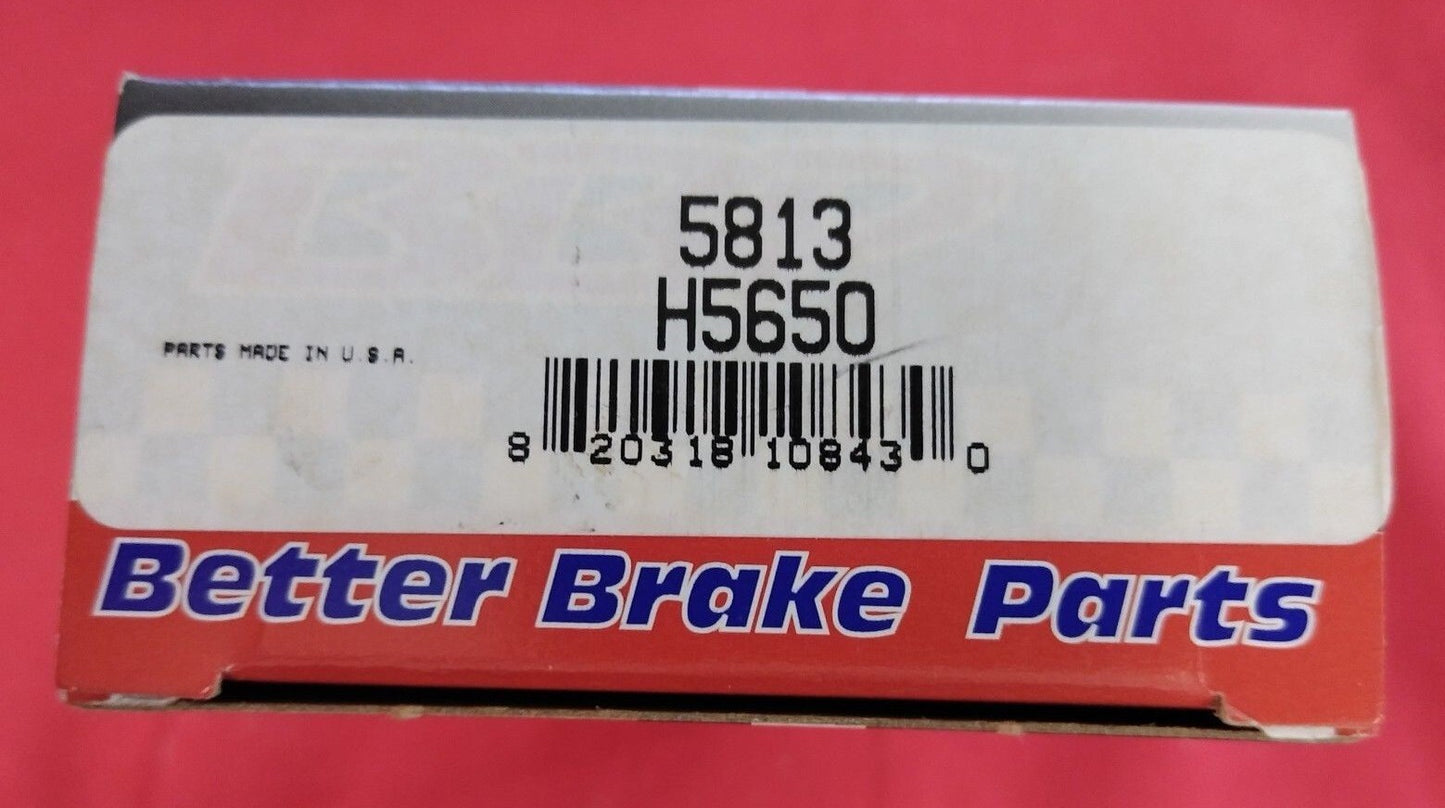 NEW BETTER BRAKE PARTS Brake Completion Kit 5813 / H5650