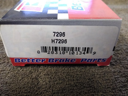NEW BETTER BRAKE PARTS Brake Completion Kit 7296/H7296