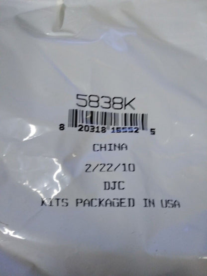NEW BETTER BRAKE PARTS Brake Completion Kit 5838/H5670