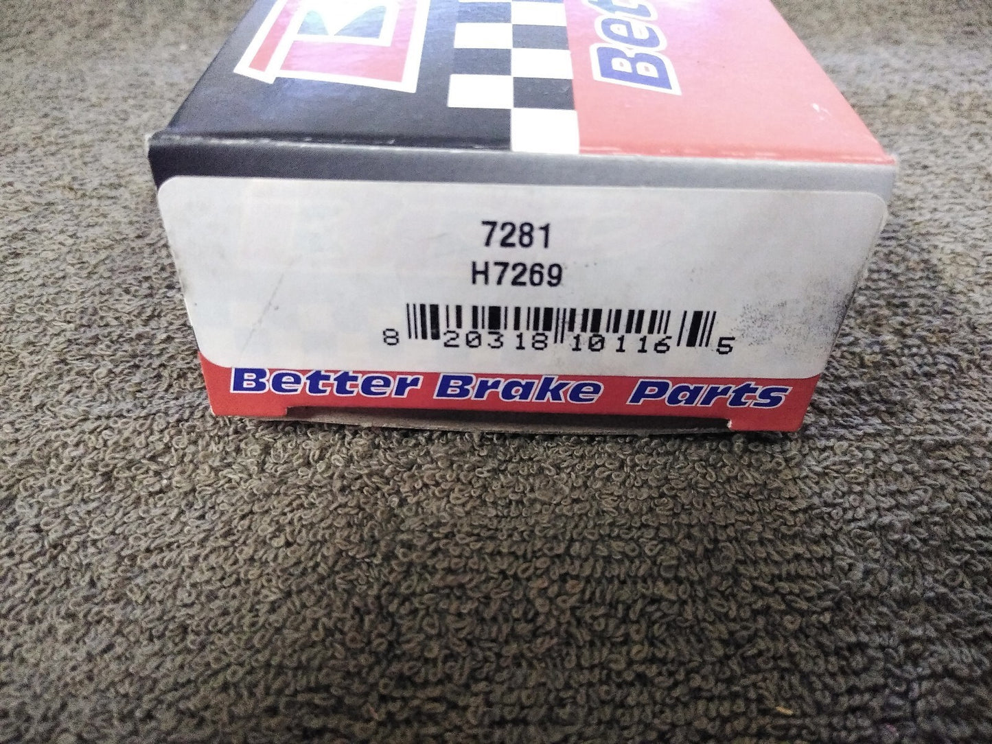 NEW BETTER BRAKE PARTS Brake Completion Kit 7281/H7269