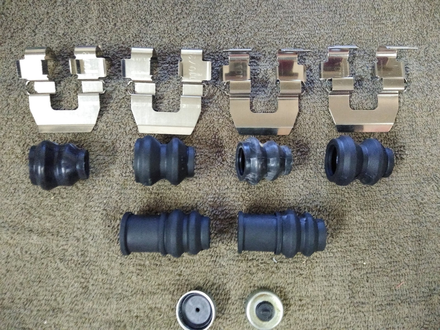 NEW BETTER BRAKE PARTS Brake Completion Kit 5614/H5621