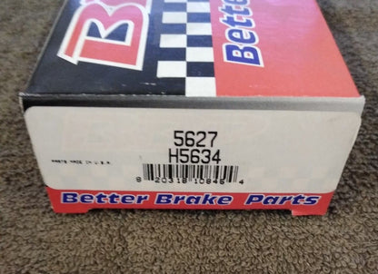NEW BETTER BRAKE PARTS Brake Completion Kit 5627/H5634