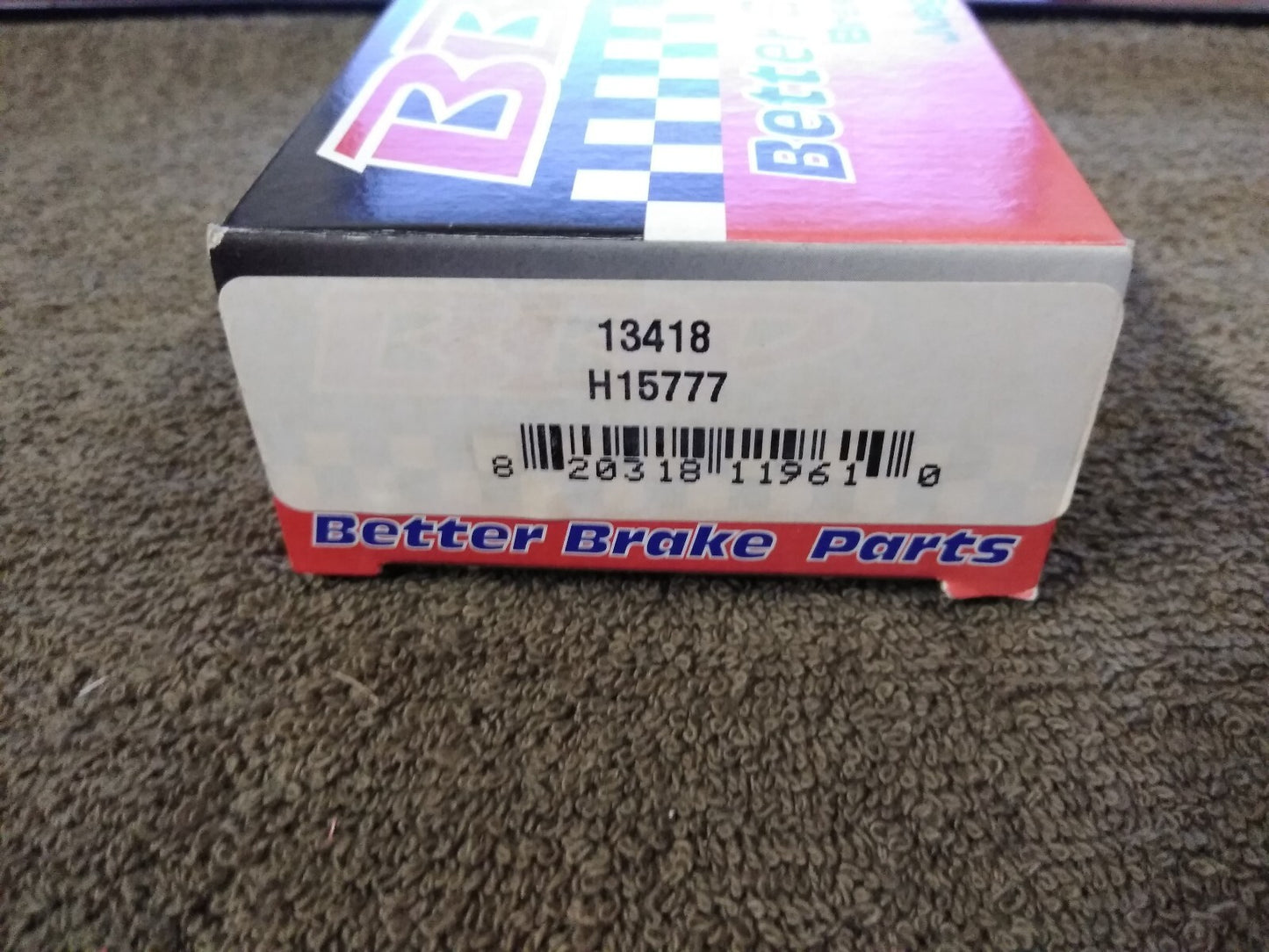 NEW BETTER BRAKE PARTS Brake Completion Kit 13418/H15777