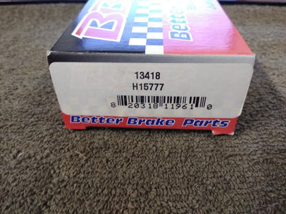NEW BETTER BRAKE PARTS Brake Completion Kit 13418/H15777