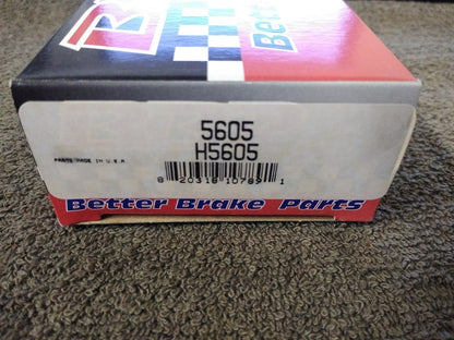NEW BETTER BRAKE PARTS Brake Completion Kit 5605/H5605
