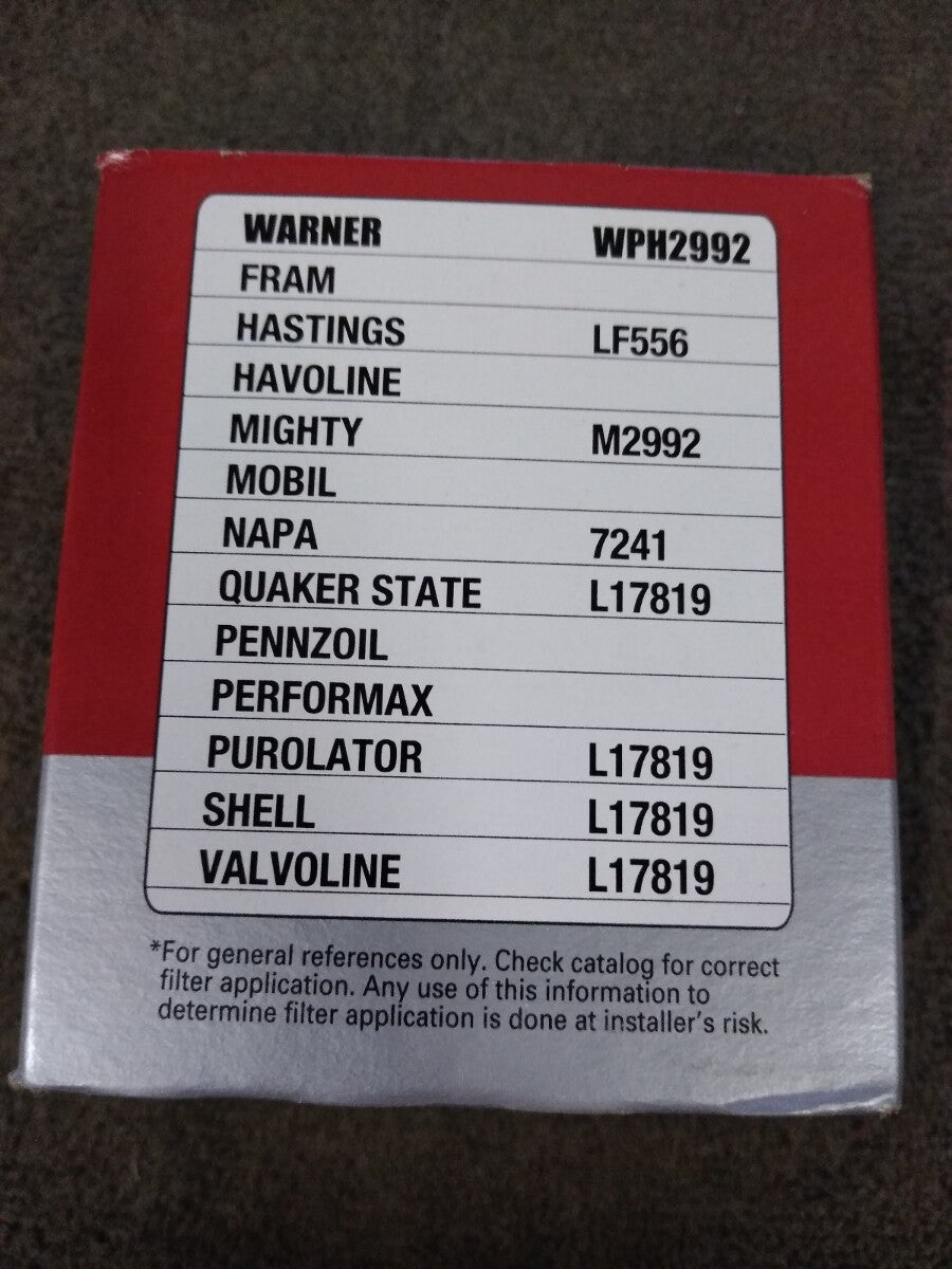 NEW Service Champ Oil Filter CF7819 / WPH2992