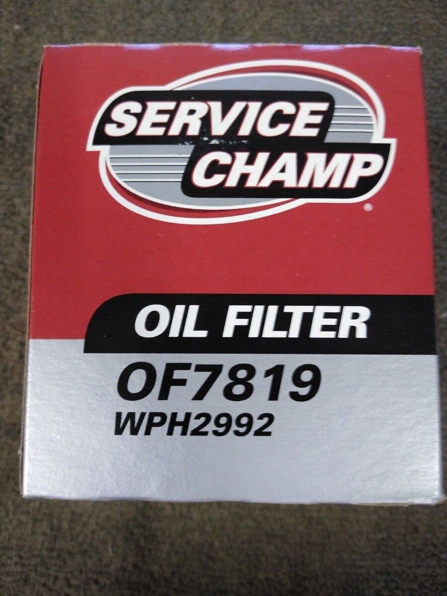 NEW Service Champ Oil Filter CF7819 / WPH2992