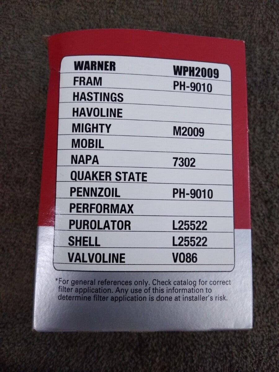 NEW Service Champ Oil Filter OF5522 / WPH2009 / Fram PH-9010