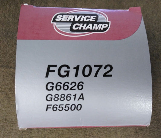 NEW Service Champ Fuel Filter FG1072 / G6626 / G8861A / F65500