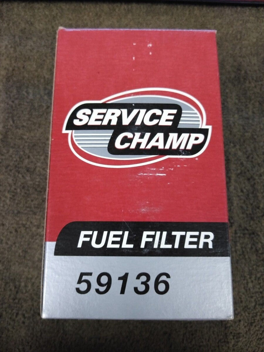 NEW Service Champ Fuel Filter 59136 /G6511 / G7599 / F44870