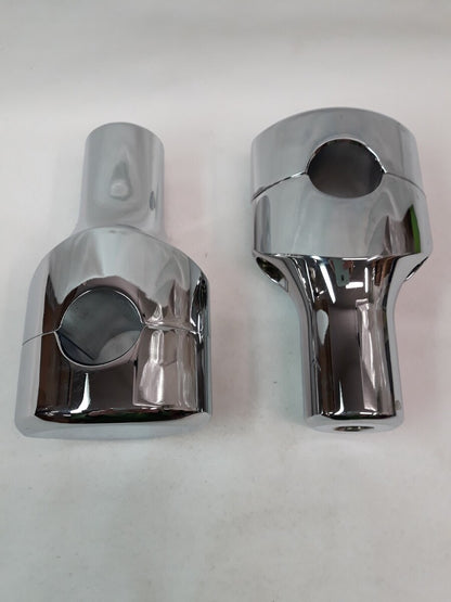 NEW HARLEY DAVIDSON Chrome 3" Smooth 1" Risers Part# 0602-0482