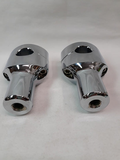 NEW HARLEY DAVIDSON Chrome 3" Smooth 1" Risers Part# 0602-0482
