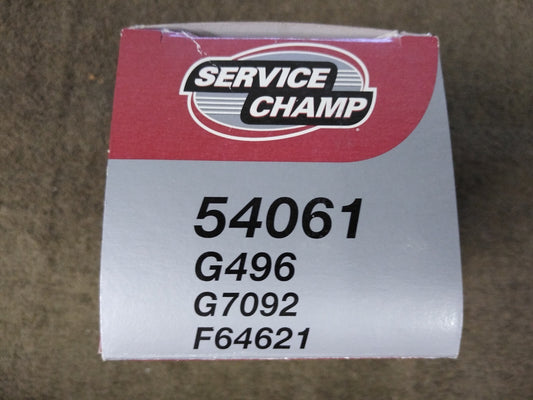 NEW Service Champ Fuel Filter 54061 / G496 / G7092 / F64621
