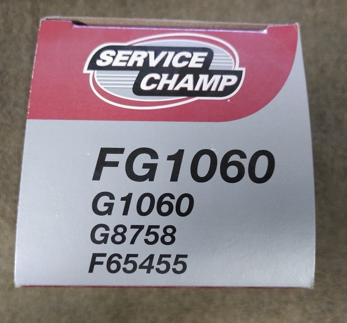 NEW Service Champ Fuel Filter FG1060 / G1060 / G8758 / F65455