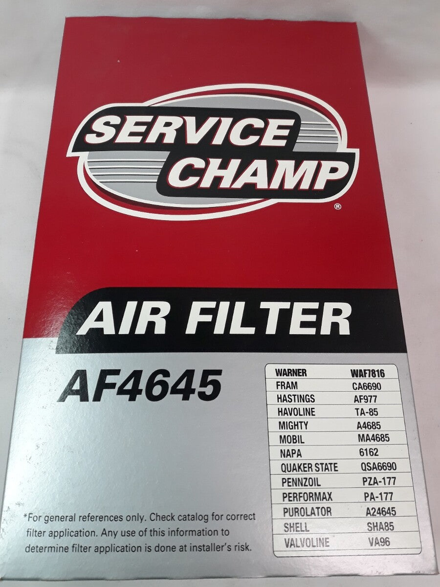 NEW SERVICE CHAMP Air Filter AF4645/ WA7816/ CA6690