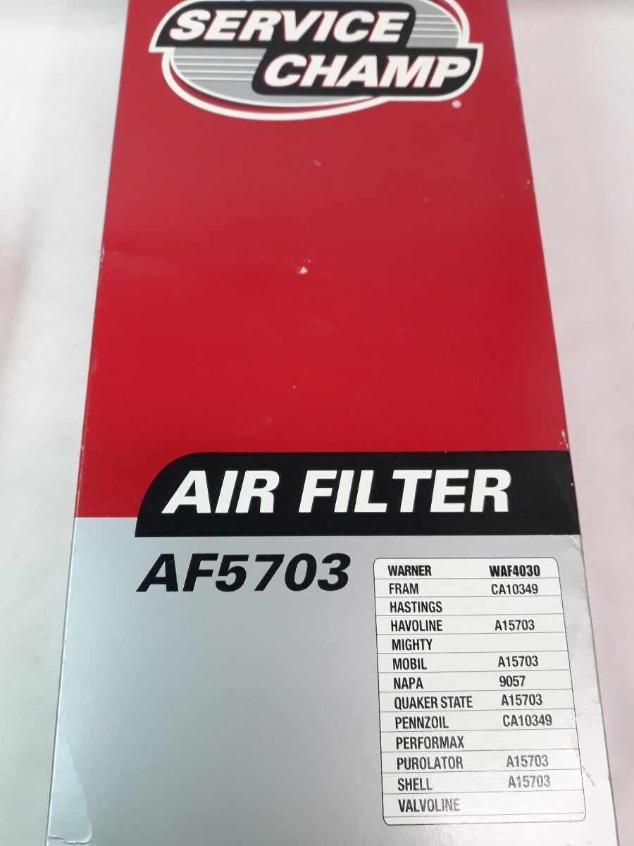 NEW SERVICE CHAMP Air Filter AF5703/ WAF4030/ CA10349