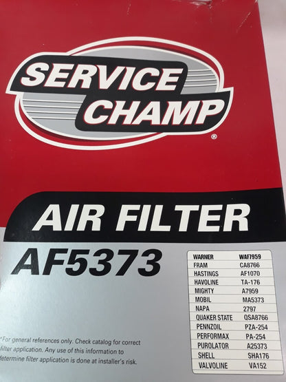 NEW SERVICE CHAMP Air Filter AF5373/ WAF7959/ CA8766