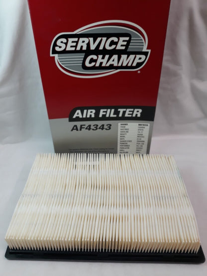 NEW SERVICE CHAMP Air Filter AF4343/ WAF1032A/ CA5056