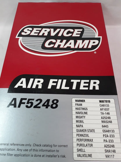 NEW SERVICE CHAMP Air Filter AF5248/ WAF7919/ CA8133