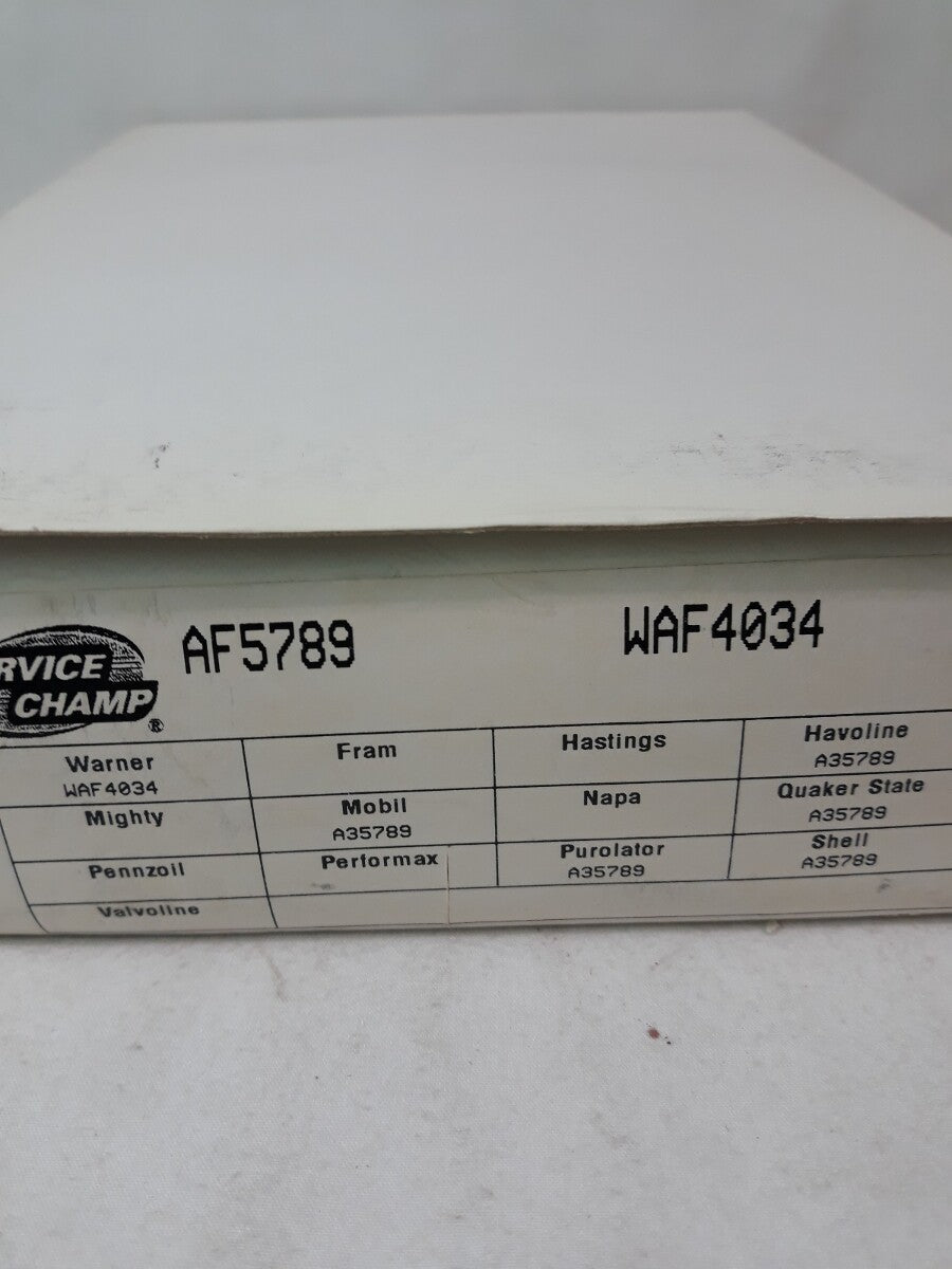 NEW SERVICE CHAMP Air Filter AF5789/ WAF4034/ A35789