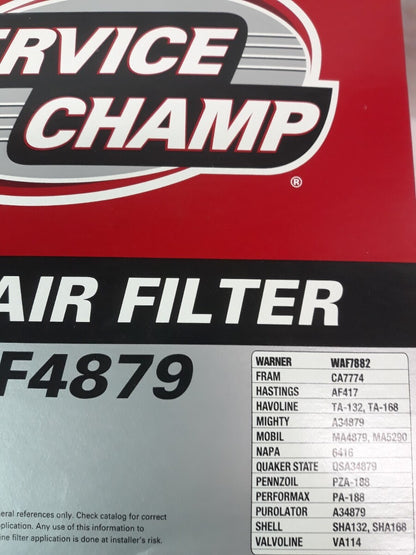NEW SERVICE CHAMP Air Filter AF4879/ WAF7882/ CA7774
