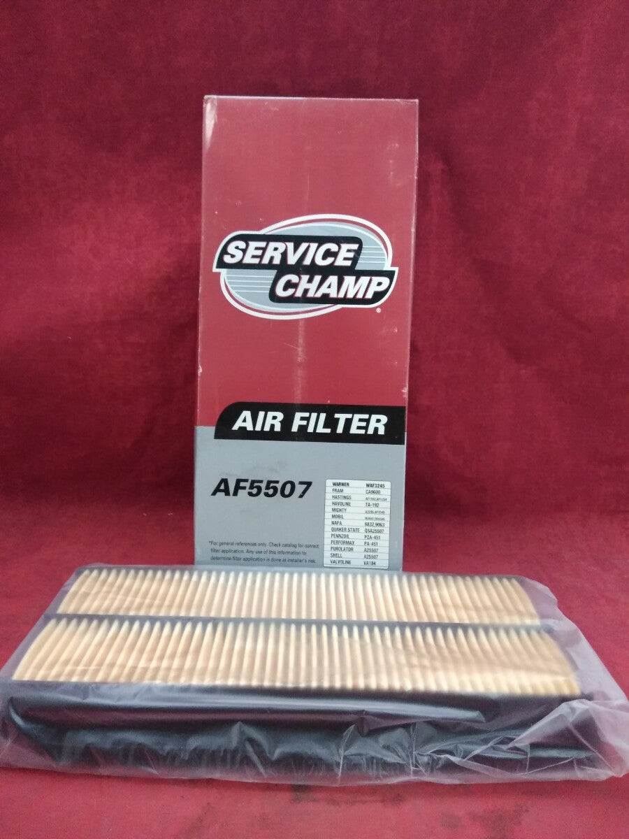 NEW SERVICE CHAMP Air Filter AF5507 / WAF3545 / CA9600