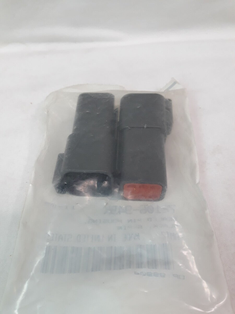 NEW HARLEY DAVIDSON 6-Pin Sealed Pin Housing Black / 72106-94BK