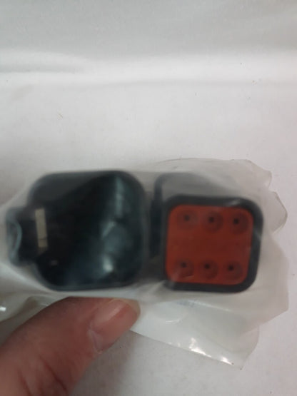 NEW HARLEY DAVIDSON 6-Pin Sealed Pin Housing Black / 72106-94BK