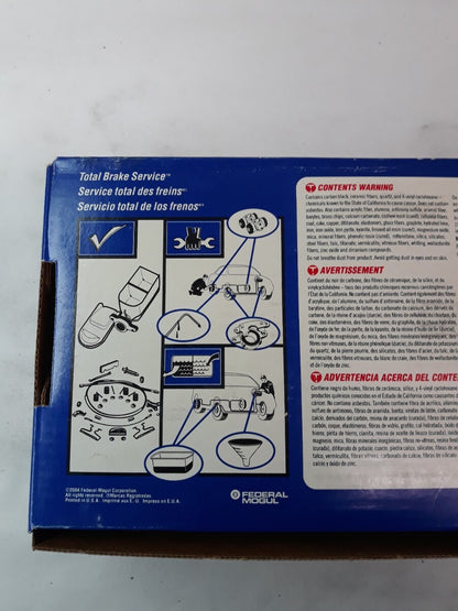 NEW WAGNER QUICK STOP Semi-Metallic Disc Brake Pads Ref# ZX591