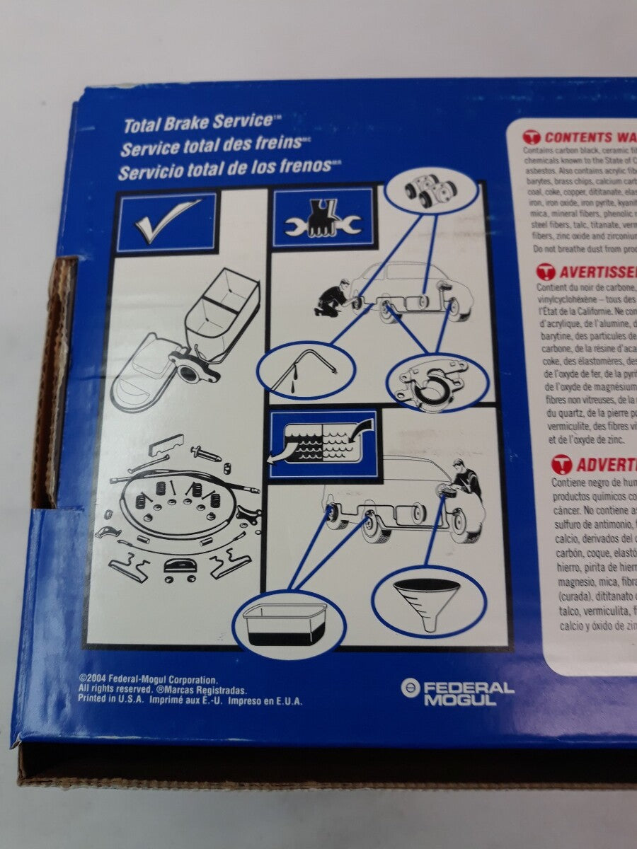 NEW WAGNER QUICK STOP Semi-Metallic Disc Brake Pads Ref# ZX856