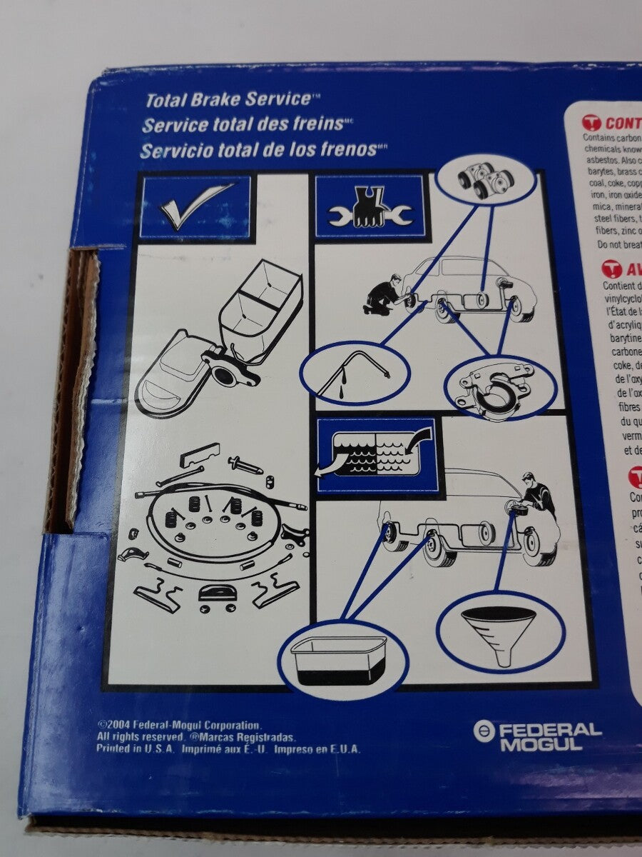 NEW WAGNER QUICK STOP Semi-Metallic Disc Brake Pads Ref# ZX881