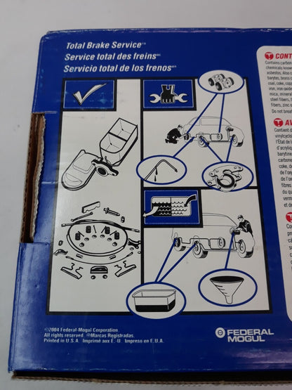 NEW WAGNER QUICK STOP Semi-Metallic Disc Brake Pads Ref# ZX881