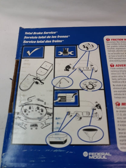 NEW WAGNER QUICK STOP Semi-Metallic Disc Brake Pads Ref# ZX756