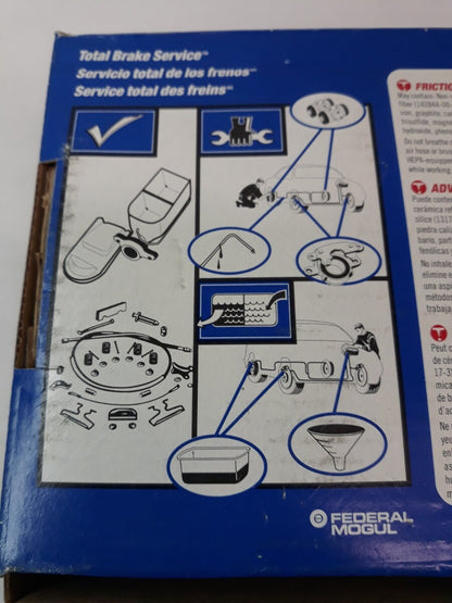 NEW WAGNER QUICK STOP Semi-Metallic Disc Brake Pads Ref# ZX369