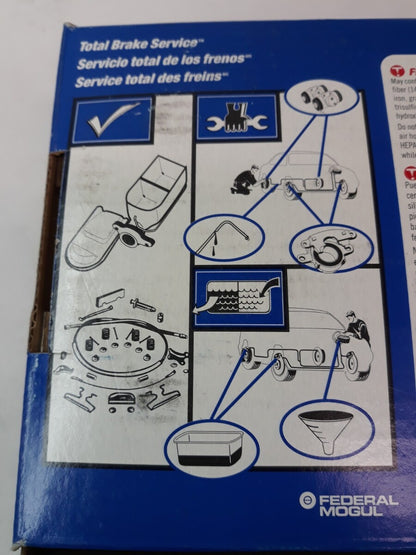 NEW WAGNER QUICK STOP Semi-Metallic Disc Brake Pads Ref# ZX702