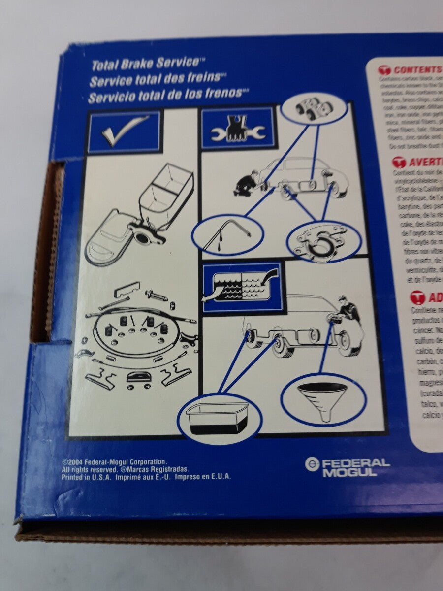 NEW WAGNER QUICK STOP Semi-Metallic Disc Brake Pads Ref# ZX376