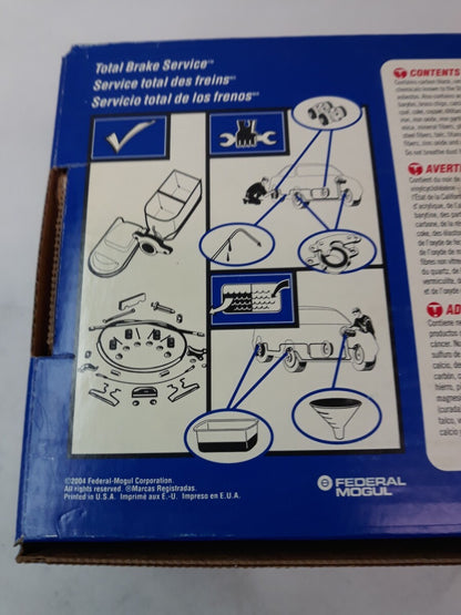 NEW WAGNER QUICK STOP Semi-Metallic Disc Brake Pads Ref# ZX376