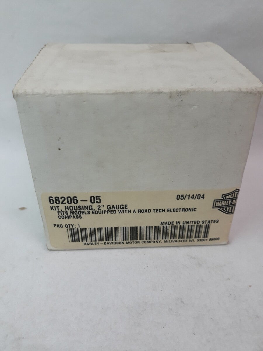 NEW HARLEY DAVIDSON 2" Gauge Housing Kit Ref# 68206-05