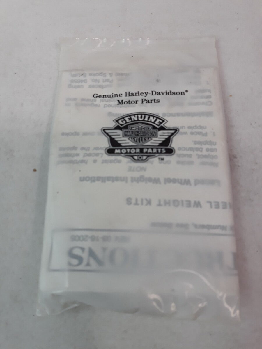 NEW HARLEY DAVIDSON Lot of 2 Ruby Blade 1 Wheel Weight Kit 1/2oz Ref# 95621-05
