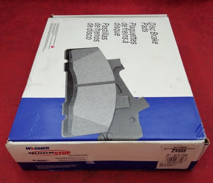 NEW Wagner / Quick Stop ZX655 Semi-Metallic Disc Pad Set 1 Set Of 4 Brake Pads