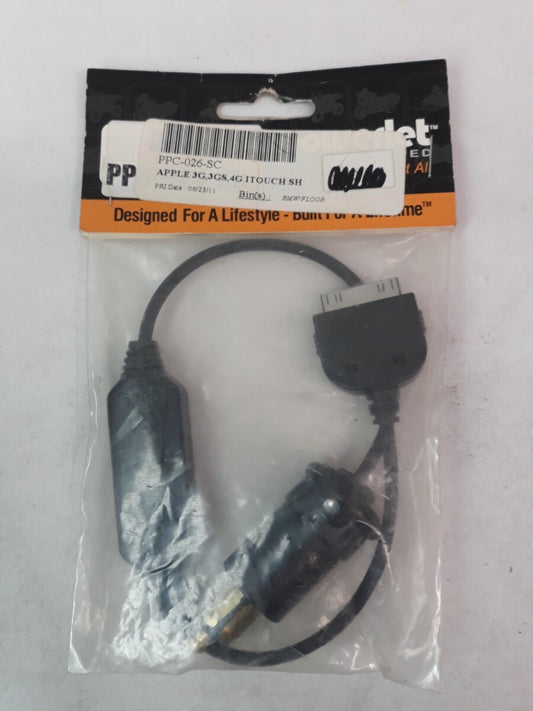 NEW POWERLET Plug Charger Apple 3G, 3GS, 4G Itouch SH Part# PPC-026-SC