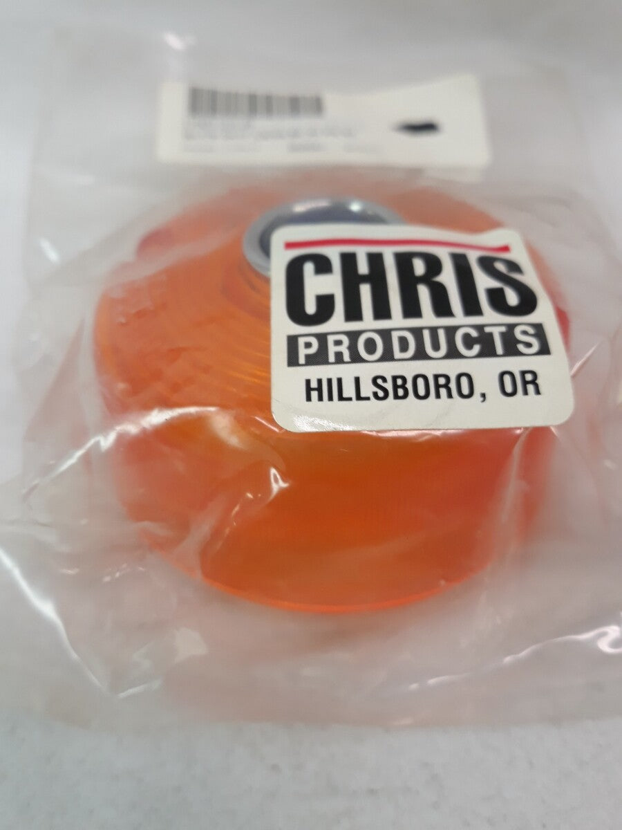 NEW CHRIS PRODUCTS Blue Dot Amber Lens 86-99 FX, XL Part# DHD-2A-B
