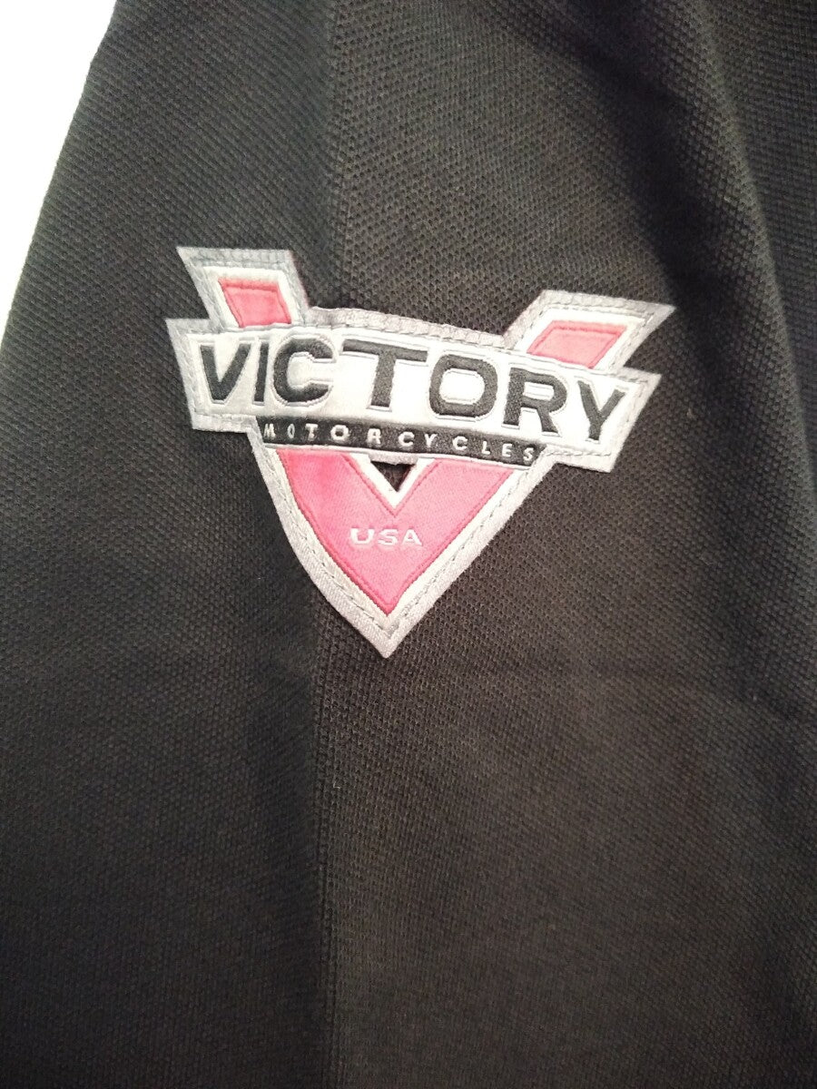 NEW VICTORY Black Polo Shirt / Size Medium / P286377603