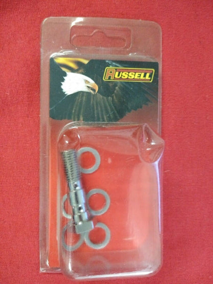 NEW Russell 10x1.25MM Double Banjo Bolt / R40508C / Chrome