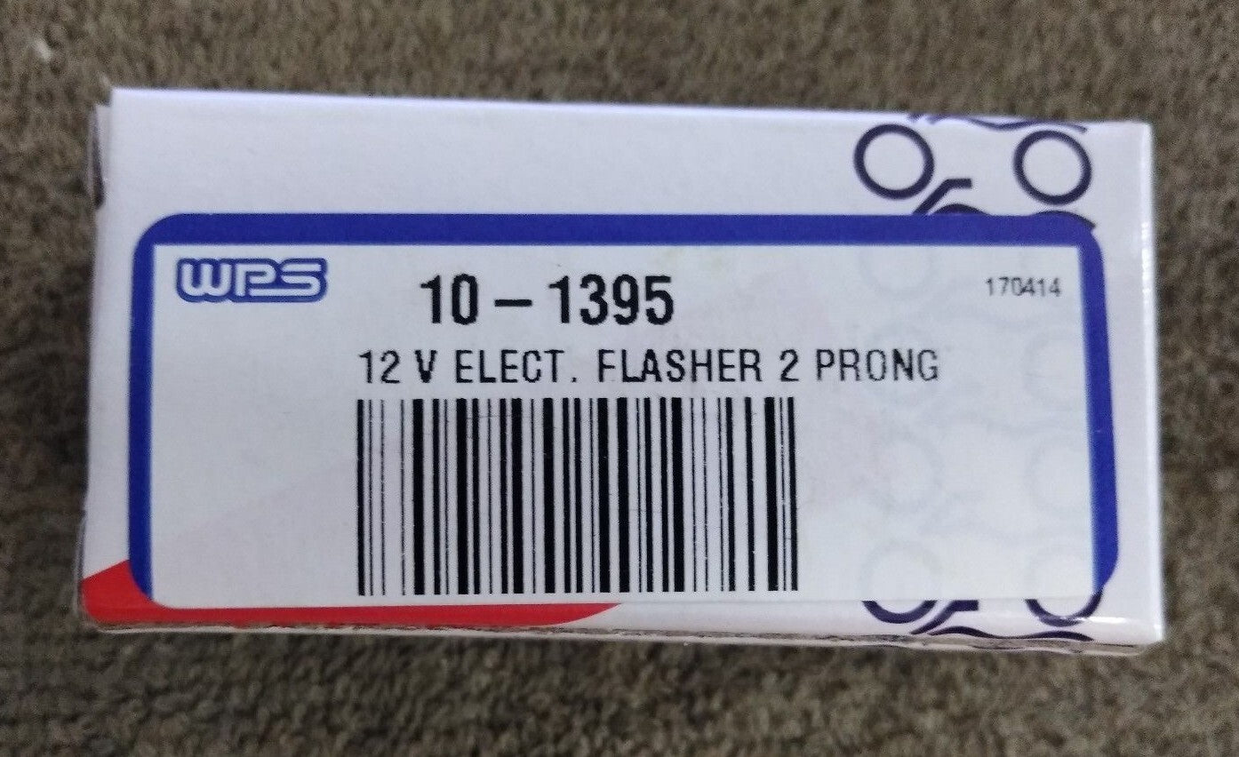 NEW K&S 12.8V/10V Elect. 2 Prong Flasher Relay 10-1395 / Max 25A / 60-120HZ