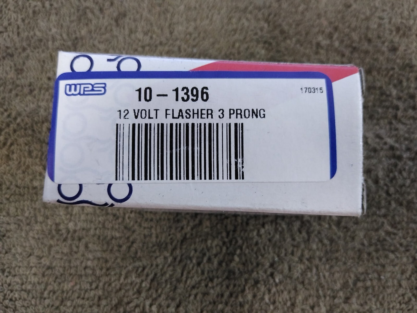 NEW K&S 12.8V/10V Elect. 3 Prong Flasher Relay 10-1396 / Max 25A / 60-120HZ