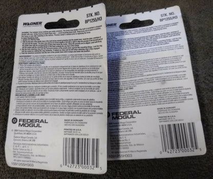 NEW Lot of 2 Wagner Lighting Products Halogen Bulb 12V 55 Watt BP1255/H3