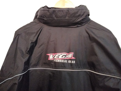 New Vega Technical Motorcycle Wet Weather / Rain Coat / 1800-017 Black XXXL/ 3XL