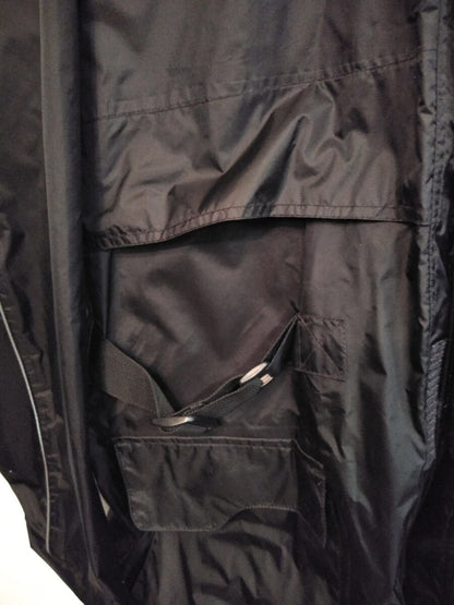 New Vega Technical Motorcycle Wet Weather / Rain Coat / 1800-017 Black XXXL/ 3XL
