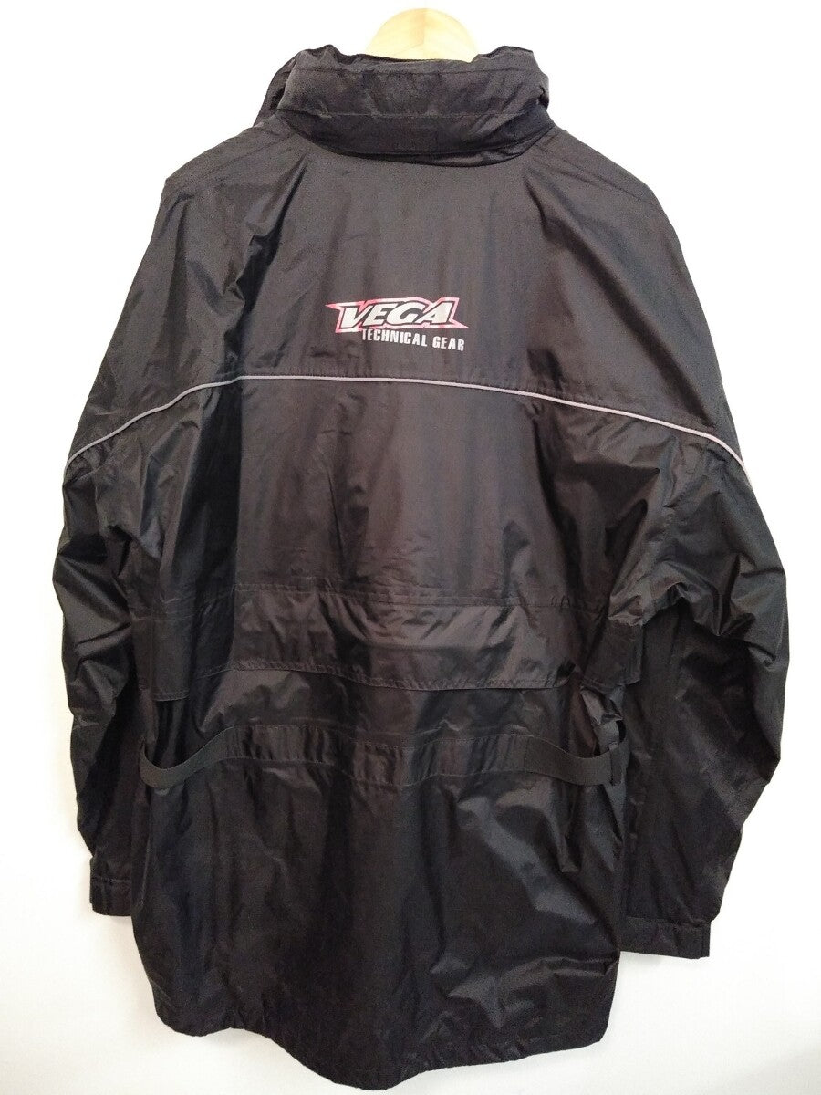 New Vega Technical Motorcycle Wet Weather / Rain Coat / 1800-017 Black XXXL/ 3XL